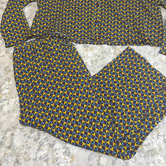 Refinery29 Women’s Printed Pajama PJ Sleep Set – Size Large – New with Tags - Picture 4 of 5